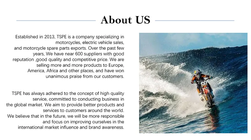 Motorcycle Parts Motorcycle Rear View Mirror for Akt 125 Zf-001-125