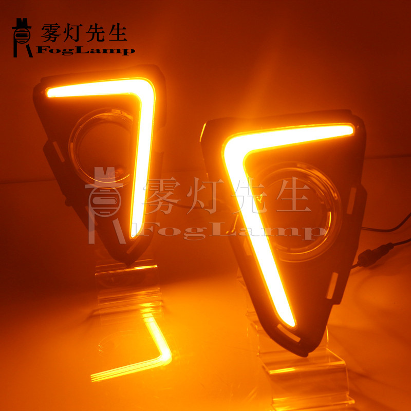 New Arrival High Quality LED DRL for Toyota RAV4 Light Guide Style LED Daytime Running Light for Toyota RAV4 2021 2021 2021