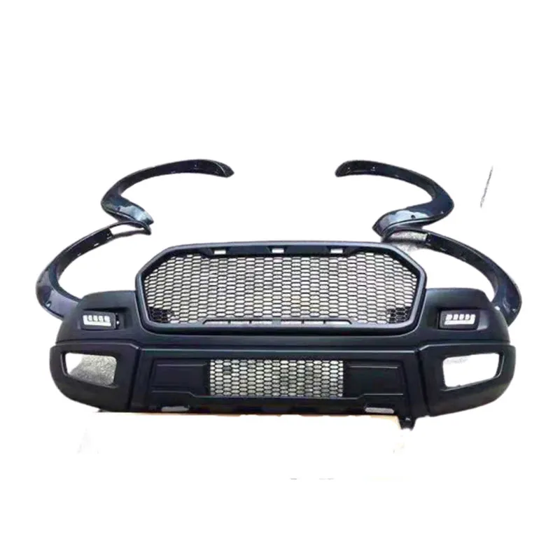 New Car Accessories Front Bumper Facelift Conversion Body Part Kit for Ranger T7 T8 Upgrade to Raptor