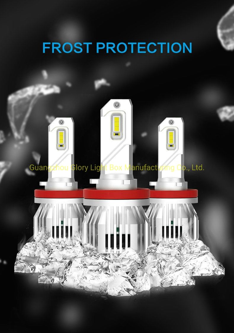 New Model U9 11000lm 90W H3 H1 H11 H8 9005 9006 9007 H13 Car LED Headlamp H4 H7 LED Headlight