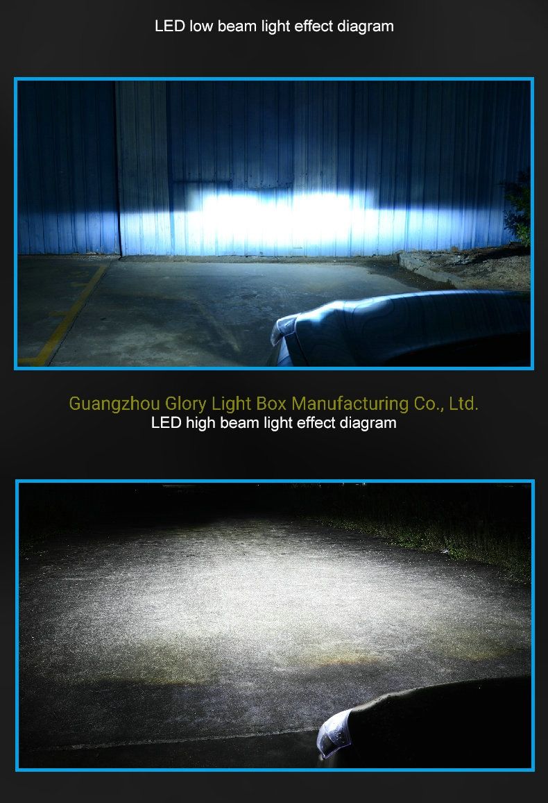 New Model U9 11000lm 90W H3 H1 H11 H8 9005 9006 9007 H13 Car LED Headlamp H4 H7 LED Headlight