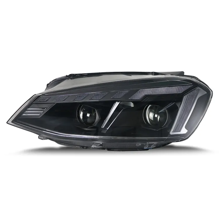 Newly Designed Auto Parts LED Lights Bixenon Projector Lend Headlight for 2013 Golf 7