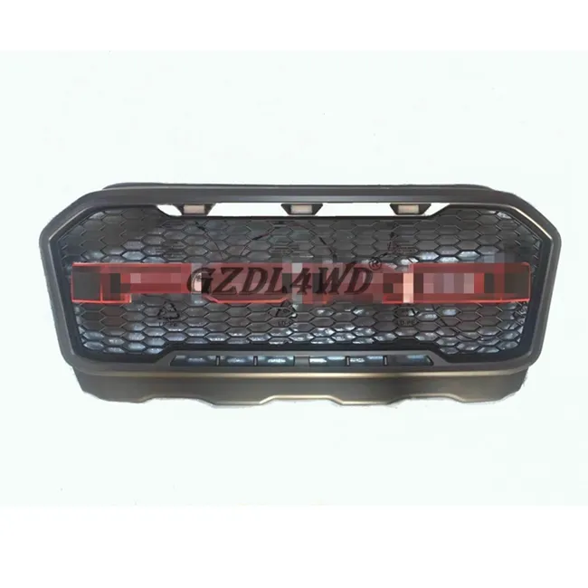 Offroad Bumper Grill 2021-2021 ABS Car Front Grille for Ford Ranger T7