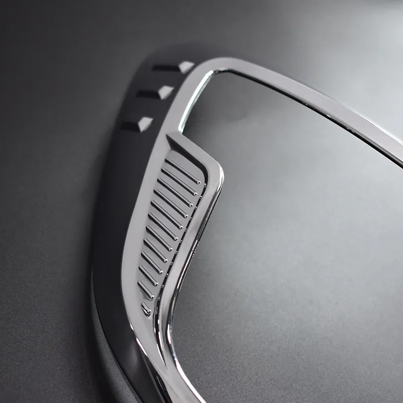 Pickup Chrome Tail Light Cover Black Head Lamp Cover for Navara 2021