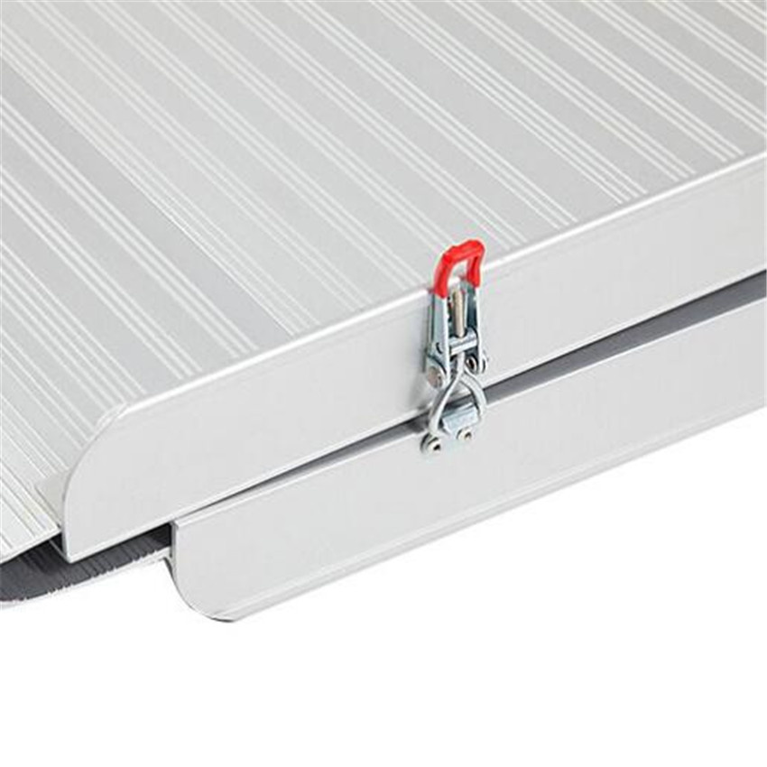 Portable Folding Metal Aluminium Wheelchair Ramp for Mini Van