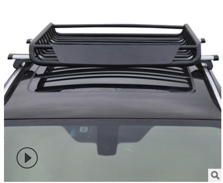Refit Roof Iron Luggage Rack Box Black Car for SUV General Models Auto Accessory