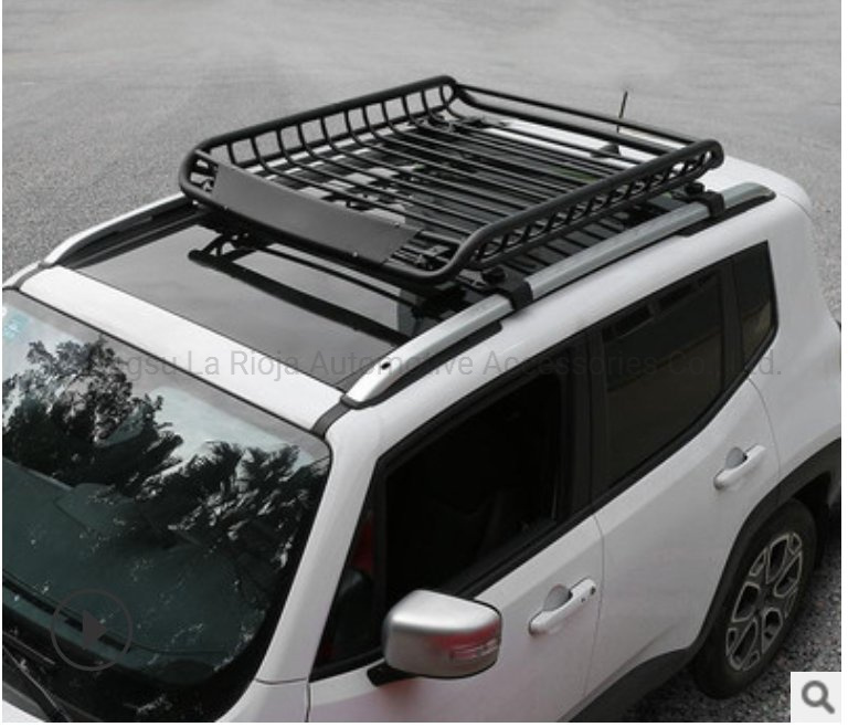 Refit Roof Iron Luggage Rack Box Black Car for SUV General Models Auto Accessory