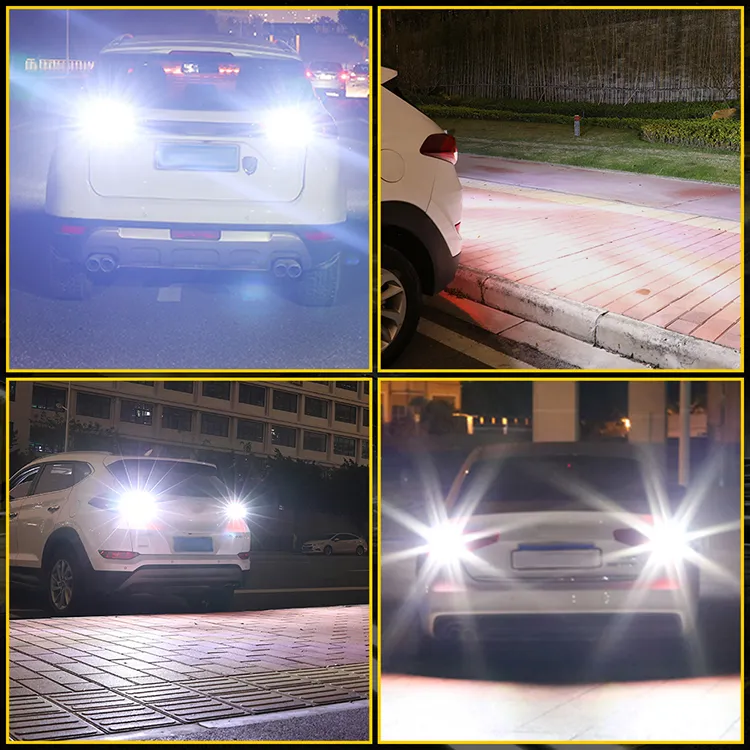 So. K T20 7440 W21W LED Bulbs 1860 6SMD LED Canbus No Error 1156 Ba15s P21W Bau15s Py21W LED Lamp for Turn Signal Light