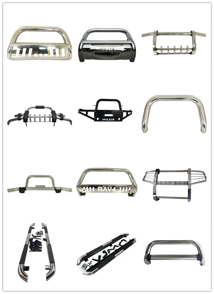 Steel Powder Coating Bull Bar for Toyota Hilux Revo