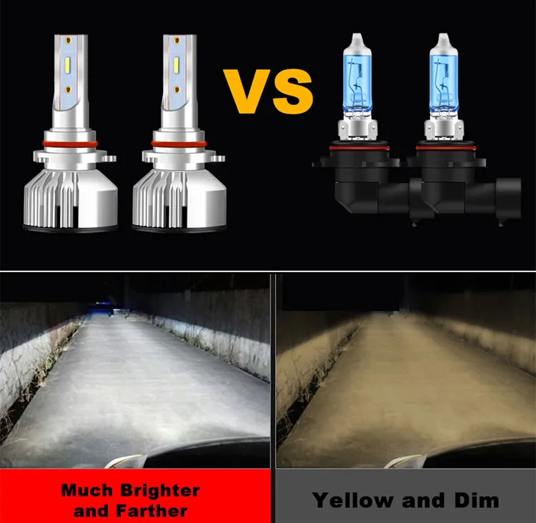 Super Bright 6500K 2100lm Car Light LED Headlight Waterproof 9005 LED Car Headlights