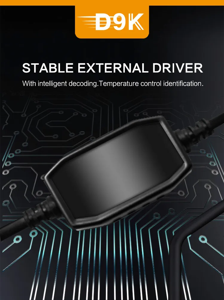 Super Bright LED Headlight H11 D9K High Beam Low Beam Light H4 72W 10000lm Auto Car Headlight H13 COB Headlight Bulb 6000K