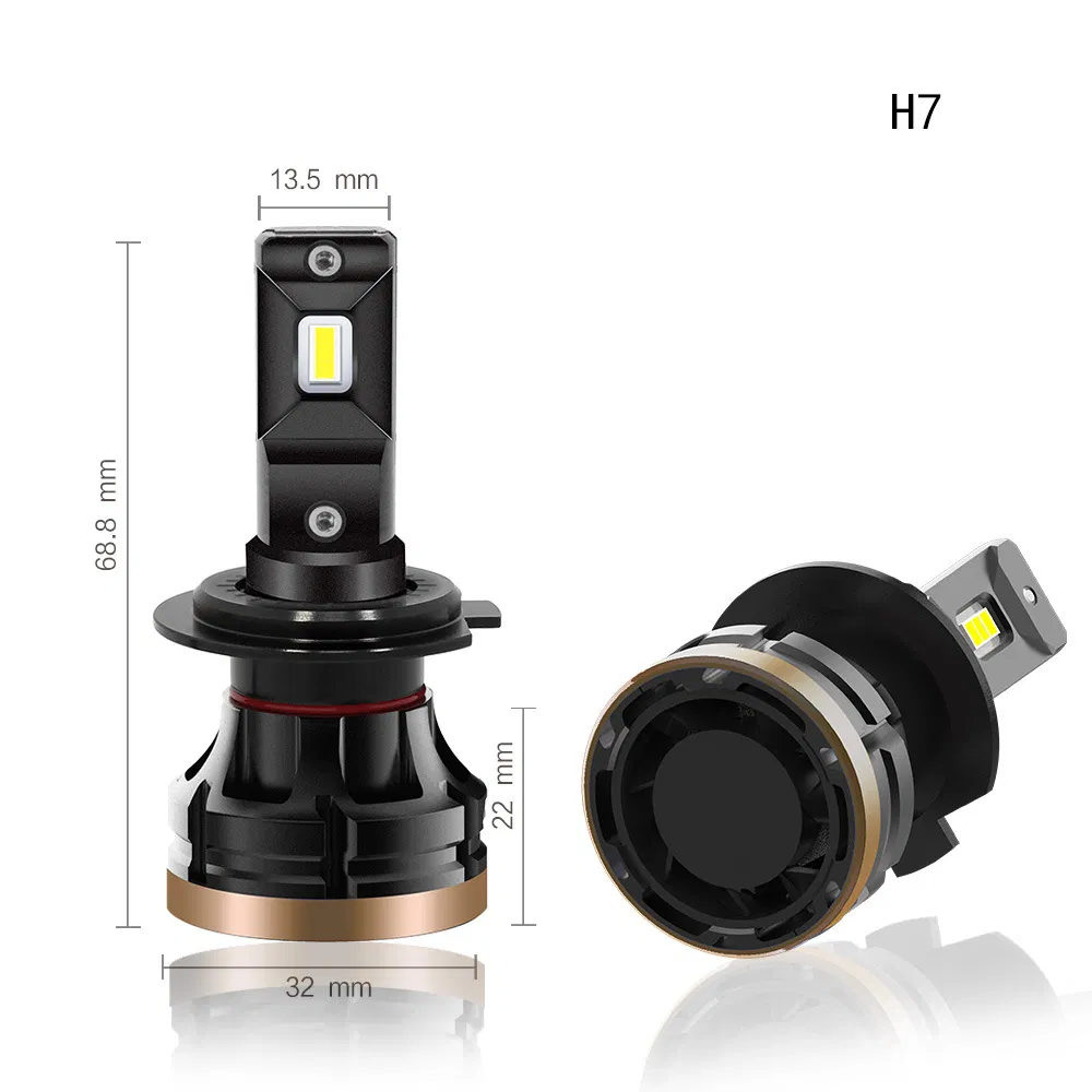 Super Bright LED Headlight H11 D9K High Beam Low Beam Light H4 72W 10000lm Auto Car Headlight H13 COB Headlight Bulb 6000K