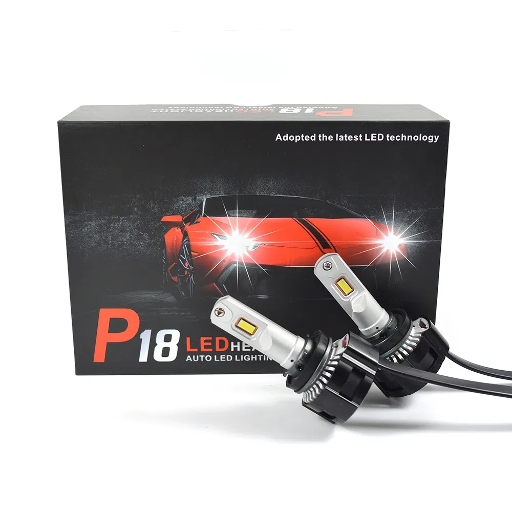 The Brightest P18 LED Headlight 52W 6500K LED Headlight