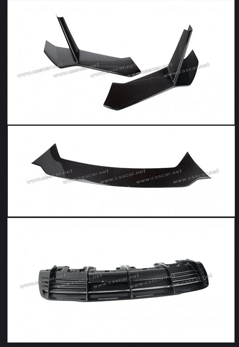 Upgrade to Novi-Tec Style Front Lip Rear Bumper Side Skirts Body Kit for Lamborghini Huracan Evo Style