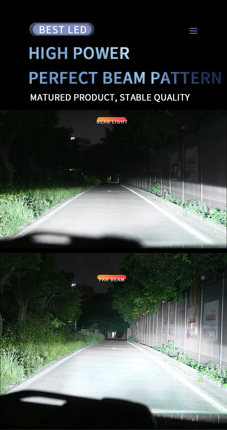 V11s E-MARK Auto Parts High Power Square 45W 24 Volt 12 Volt LED Driving Work Lights H11 Bulb LED Headlamp