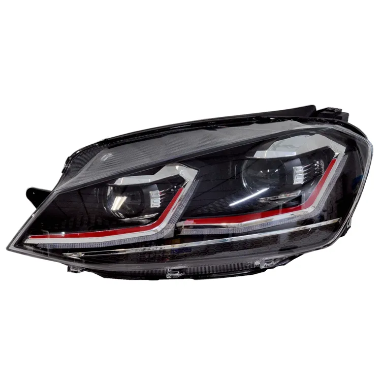 Volkswagen Golf 7.5 Style LED Headlight Biled Projector Lens Automotive Lamps