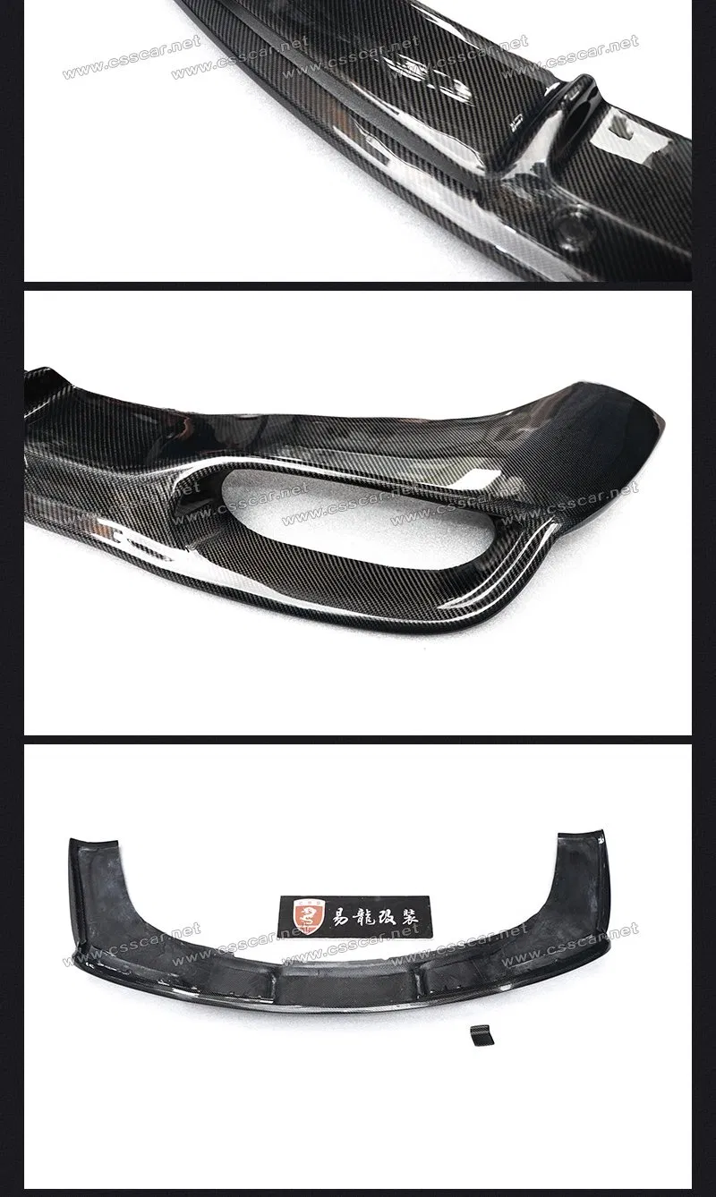 Wholesale V8s Style 3K Twill Weave Carbon Fiber Rear Diffuser Lip for Bentley Continental Gt 2015-2017