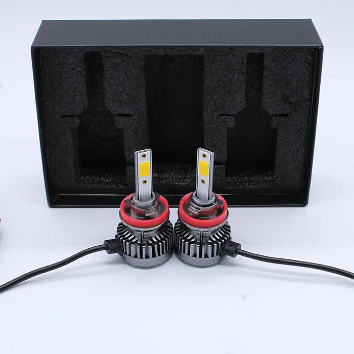 Yellow S2 COB 4000lm H13 H4 H7 Fog Auto LED Headlight Bulbs